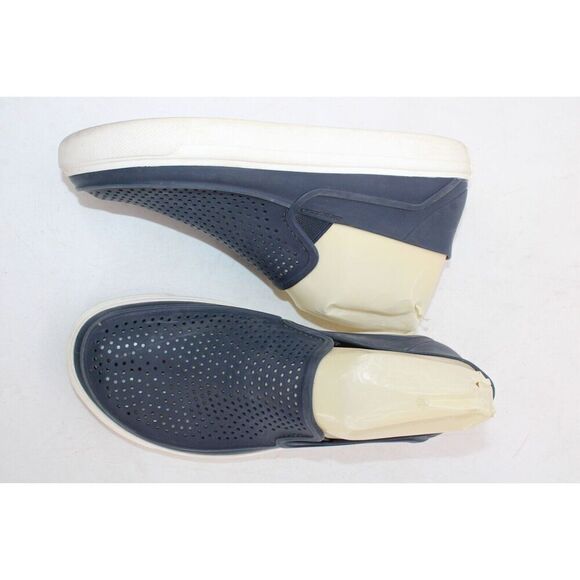 Crocs CitiLane Roka 204622 Blue Perforated Slip On Shoes Womens Size 5 - Picture 2 of 11